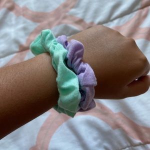 Pastel Scrunchies